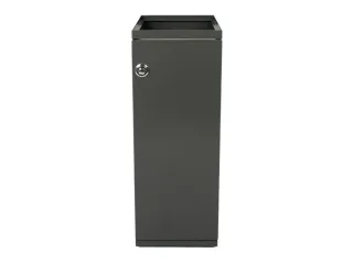 Modulaire Afvalbak met Deur en Zakhouder 55 Liter Grijs - 1
