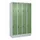 dubbeldekse locker,HxBxD 1950x1200x500mm,4x2vak.,vak B 300mm