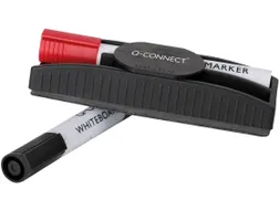 Bordenwisser Magnetisch Met 2 Stiften Zwart en Rood