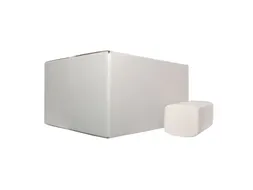 Handdoek 208024 21x24cm Z-Vouw Wit 2-laags 3200 Stuks