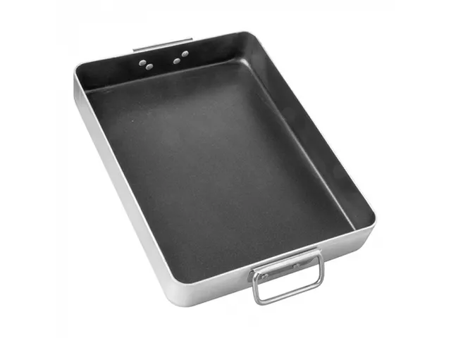 Pujadas 122040 Braadslede met grepen aluminium 40x30x6.5cm