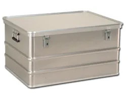Aluminium Transportkist Hxlxb 410X788X588Mm 156L Stapelbaar