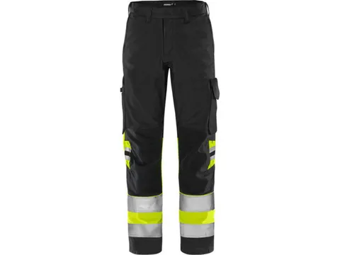 Fristads 2649 Werkbroek Klasse 1 GPLU High Vis geel/zwart maat C66