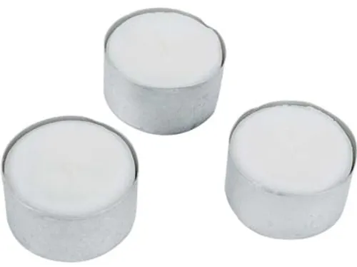 Theelichtjes 8H Wit Zak 50 Stuks