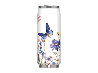 Thermosbeker Les Artistes Paris blik 500ml Floral Butterfly met geïnt - 1