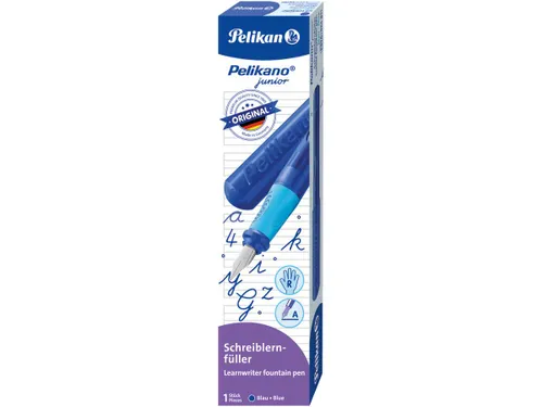 Vulpen Pelikano Junior P67 voor rechtshandigen, blauw