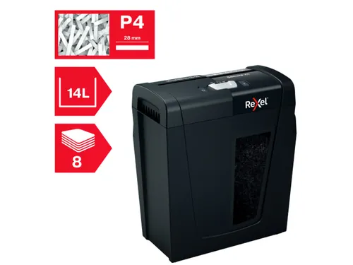 Papiervernietiger Rexel Secure X8 P-4 snippers 4x40mm