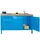 werkbank,HxBxD 900x1500x700mm,onderstel/romp RAL7035,front RAL5010
