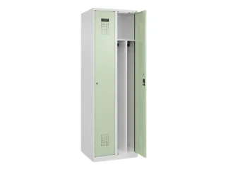 locker voor scheiding van kleding,HxBxD 1850x600x500mm,2vak - 1