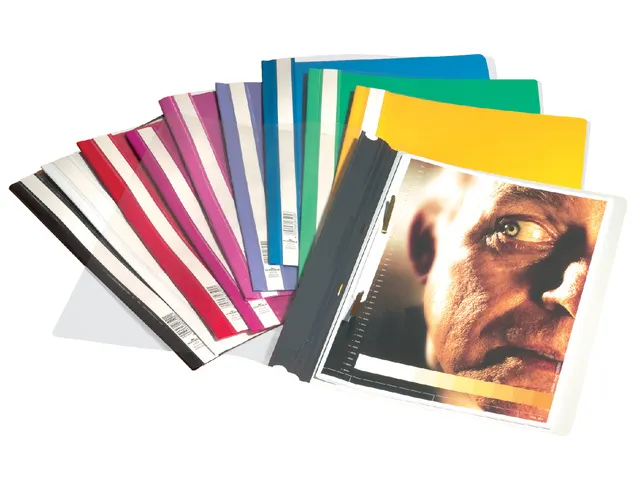 Snelhechter Durable A4+ PVC geel