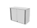 opzetkast,v. schuifdeurkast,HxBxD 740x1200x445mm,schuifdeur,Bl-wit