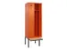 locker met bank,voor scheiding van kleding,HxBxD 2120x600x815mm,2vak