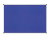 Prikbord MAULstandaard 90x120cm Textiel Blauw