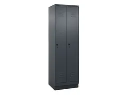 locker voor scheiding van kleding,HxBxD 1950x600x500mm,2vak