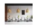 OUTLET Letterbord Zwart 60x80cm met houten lijst Wandmontage