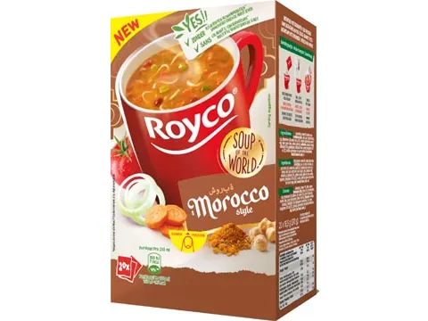 Minute Soup Morrocan Style, pak van 20 zakjes