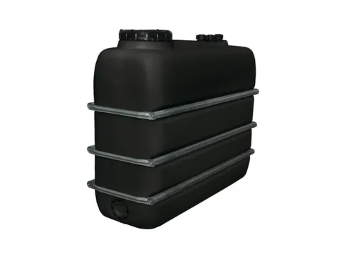 Opslagtank Ruimtebesparend Pe Hxlxb 1690x2070x720mm 2000 Liter Zwart
