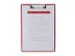 klembord A4 rood met sterke klem