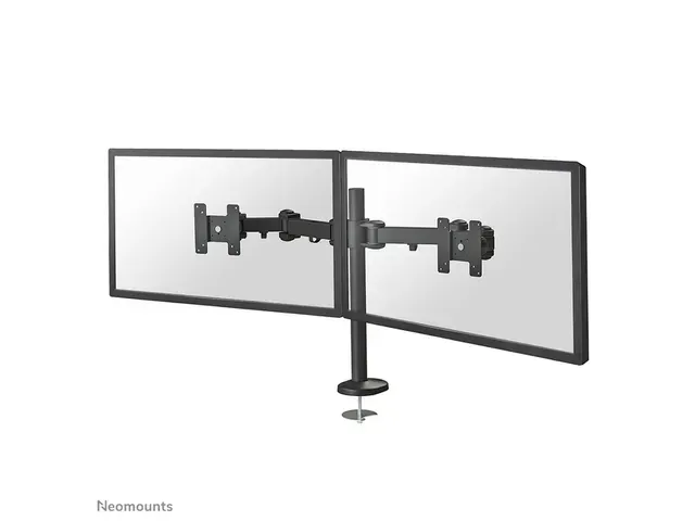 OUTLET Monitorarm FPMA-D960DG 2 Schermen tot 27 Inch met Doorvoer Zwar