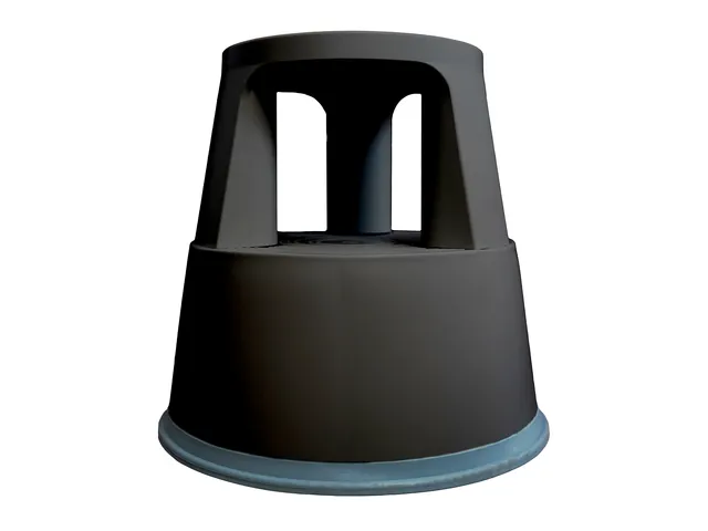Tabouret Westcott 43x29x42cm noir