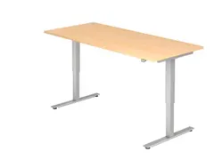 Elektrisch in hgte vst. zit-sta-bureau,HxBxD 730-1190x1800x800mm