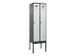 locker voor scheiding van kleding,HxBxD 2120x600x500mm,2vak