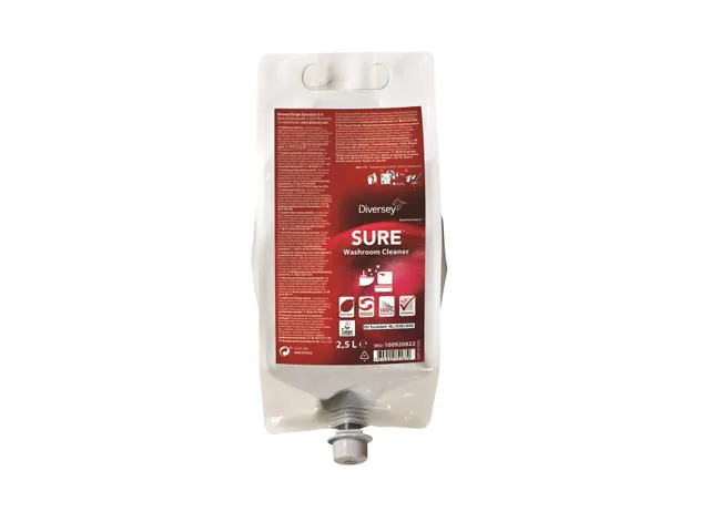 SURE Washroom Cleaner Sanitairreiniger 2x 2.5 Liter