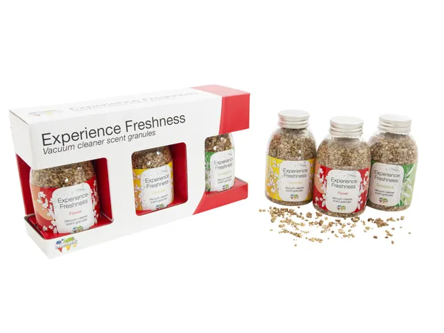 Geurkorrelsset van 3 geuren Voor Stofzuigers
