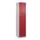 lockerkast,HxBxD 1850x400x500mm,1x4vakken,vak B 400mm,cil.-slot