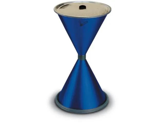 Zandasbak Staalplaat Draaimechaniek Aluminium Blauw