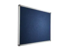 Prikbord 120x180cm Blauwpaars Accent Softline Profiel 16mm