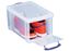 Really Useful Boxes Opbergdoos 14 Liter Transparant Open Voorzijde