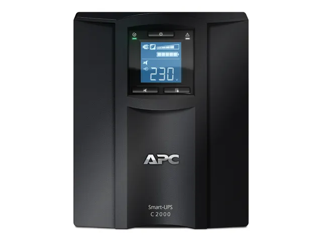 APC Smart-UPS SMC2000I Noodstroomvoeding - 6x C13, 1x C19, USB, 2000VA