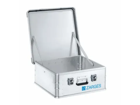 Transportkist Aluminium 67l 250x 600x 600mm Snapsluitingen Draaggrepen