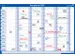 Jaarplanner 2026 Legamaster 90x60cm horizontaal gelamineerd en oprolba