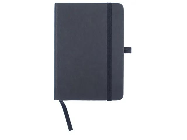Carnet de notes Kangaro A6 noir ligné 96 feuille 80 gr blanc crème a