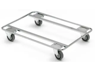 onderwagen voor kratten,draagverm. 400kg,laadvl. LxB 600x400mm - 1
