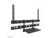 Neomounts AV60-500BL Videobar en laptophouder kit 43-110 inch - max 8