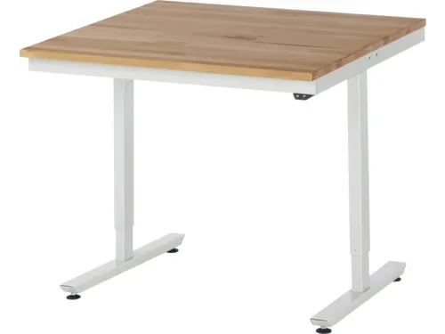 Werkbank elektrisch hoogte verstelbaar 720-1120x1000x1000mm beukblad