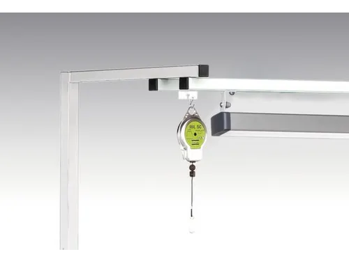opzetframe,v. montagetafel,ESD,B 1800mm,m. 1rail,elektrisch geleidend
