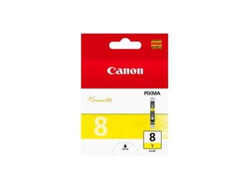 Cli-8y Gele Inkt Cartridge Bundle (3 Stuks)