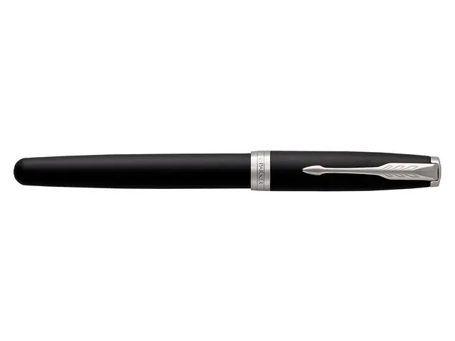 Rollerpen Parker Sonnet Black lacquer CT Fijn