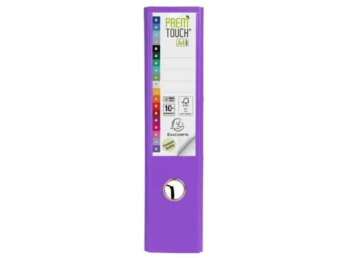 Ordner PP Prem'Touch A4maxi 80mm paars