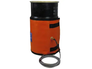 Verwarmingsmantel,V. 30L Vat,Buiten Glasvezel/Silicone,Oranje - 1