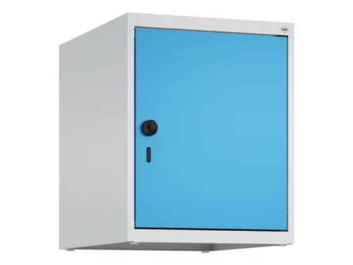 opzetkast,v. locker,1vak.,vak B 400mm,HxBxD 500x400x500mm,vleugeldeur