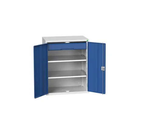 universele kast,HxBxD 1000x800x550mm,2xStalen bodem,1lade(n)