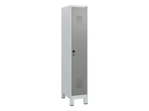 schoollocker,HxBxD 1630x300x500mm,1vak,vak B 300mm,draaigrendel,voeten