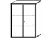 Armoire De Bureau,Finition Corps Graphit,Finition Face Avant