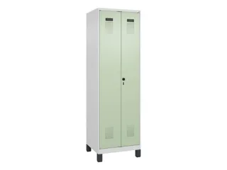 PBM-locker,HxBxD 1950x600x500mm,2vak,vak B 300mm,draaigrendel - 2