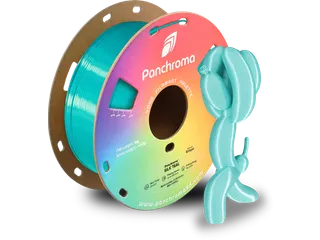 Polymaker 3D printer Filament Panchroma PLA Silk 1,75mm Groenblauw 1kg - 1